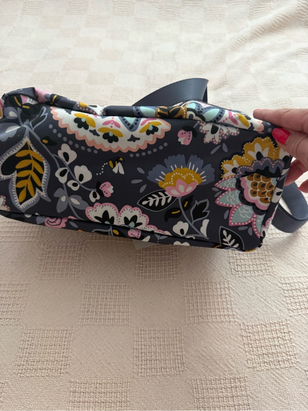 NWT Vera Bradley Everything Organizer Charmont Meadow Floral Tote Bag - Picture 6 of 6